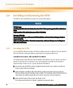 Предварительный просмотр 28 страницы Emerson RTM-ATCA-F120-OPT Installation And Use Manual