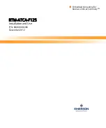 Preview for 1 page of Emerson RTM-ATCA-F125 Installation And Use Instruction