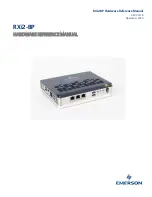 Preview for 1 page of Emerson RXi2-BP Hardware Reference Manual