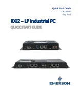 Preview for 1 page of Emerson RXi2 Quick Start Manual