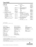 Preview for 8 page of Emerson S402Y Instruction Manual