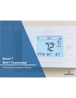 Предварительный просмотр 1 страницы Emerson Sensi 1F87U-42WF Installation Training