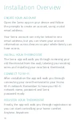 Preview for 10 page of Emerson Sensi Touch Wi-Fi Thermostat Installation Manual