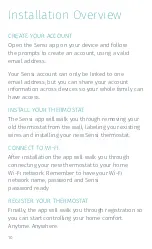 Предварительный просмотр 10 страницы Emerson Sensi Touch Wi-Fi Thermostat Installation Manual