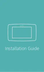 Emerson Sensi Touch Installation Manual preview