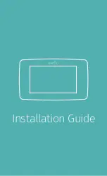 Предварительный просмотр 1 страницы Emerson Sensi Touch Installation Manual