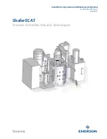 Emerson Shafer ECAT Installation, Operation And Maintenance Manual preview