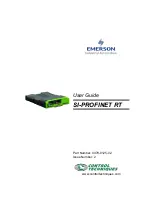 Emerson SI-PROFINET RT 0478-0125-02 User Manual предпросмотр