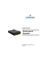 Preview for 1 page of Emerson SI-Universal User Manual