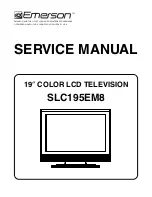 Preview for 3 page of Emerson SLC195EM8 Service Manual