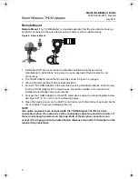 Preview for 6 page of Emerson Smart Wireless THUM Adapter Quick Installation Manual