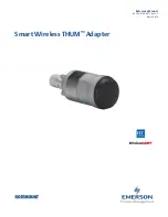 Preview for 1 page of Emerson Smart Wireless THUM Adapter Reference Manual