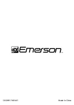 Предварительный просмотр 24 страницы Emerson SmartSet CKD9917 Owner'S Manual