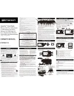 Предварительный просмотр 1 страницы Emerson SmartSet ER100113 Owner'S Manual