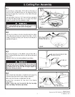 Предварительный просмотр 7 страницы Emerson SNUGGER CF804SBS02 Owner'S Manual