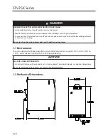 Предварительный просмотр 5 страницы Emerson SOLAHD STV25K Series Manual