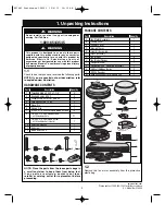 Предварительный просмотр 3 страницы Emerson SOUTHTOWNE CF4900BS00 Owner'S Manual