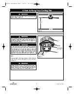 Предварительный просмотр 8 страницы Emerson SOUTHTOWNE CF4900BS00 Owner'S Manual