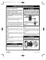 Предварительный просмотр 18 страницы Emerson SOUTHTOWNE CF4900BS00 Owner'S Manual