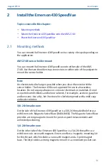 Preview for 13 page of Emerson SpeedVue 430 User Manual