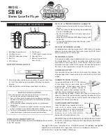 Emerson SpongeBob SquarePants SB160 Manual preview