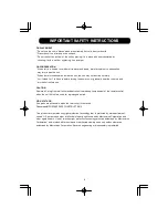 Preview for 9 page of Emerson SpongeBob SquarePants SB351 Owner'S Manual