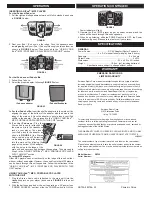 Предварительный просмотр 2 страницы Emerson SpongeBob SquarePants SB700 Owner'S Manual