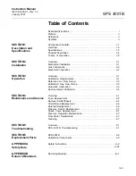 Предварительный просмотр 5 страницы Emerson SPS 4001B Instruction Manual