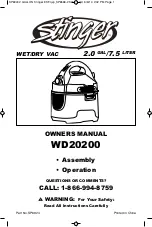 Emerson Stinger WD2020 Owner'S Manual preview