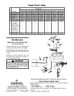 Предварительный просмотр 8 страницы Emerson SUMMER NIGHT CF652ORB01 Owner'S Manual