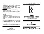 Preview for 1 page of Emerson SW81 Owner'S Manual