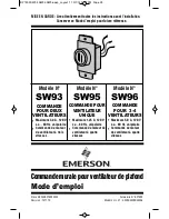 Предварительный просмотр 25 страницы Emerson SW95 Owner'S Manual