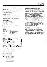 Preview for 3 page of Emerson TARTARINI BFL Instruction Manual