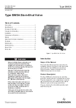 Emerson TARTARINI BM5A Instruction Manual предпросмотр