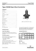 Preview for 1 page of Emerson Tartarini OS/66 Instruction Manual