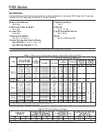 Предварительный просмотр 2 страницы Emerson Tartarini PRX Series Instruction Manual