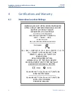 Preview for 16 page of Emerson TESCOM 44-6800 E Series Installation, Operation And Maintenance Manual