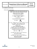 Preview for 10 page of Emerson Tescom 44-6800 Series Operation & Service Manual