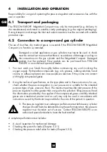 Preview for 28 page of Emerson TESCOM WegaMed Compact Series Instructions For Use Manual