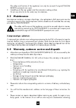 Preview for 37 page of Emerson TESCOM WegaMed Compact Series Instructions For Use Manual