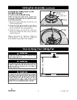 Предварительный просмотр 8 страницы Emerson TILO CF130BS00 Owner'S Manual