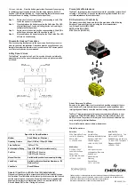 Preview for 2 page of Emerson Topworx D Series Quick Start Manual