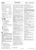 Preview for 5 page of Emerson TS1-G Operating Instruction