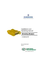 Предварительный просмотр 1 страницы Emerson unidrive m Installation And Operating Manual