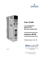 Emerson Unidrive M700 User Manual предпросмотр