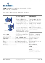 Emerson VAREC 3600B Series Instruction, Operation And Maintenance Manual предпросмотр