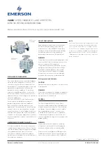 Emerson Varec 5010 Series Installation, Operation And Maintanance Instructions preview