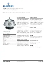 Emerson VAREC 7100B Series Instruction, Operation And Maintenance Manual preview