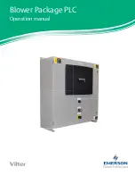Emerson Vilter PLC Operation Manual preview