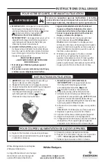 Предварительный просмотр 16 страницы Emerson White-Rodgers 36H Series Installation Instructions Manual